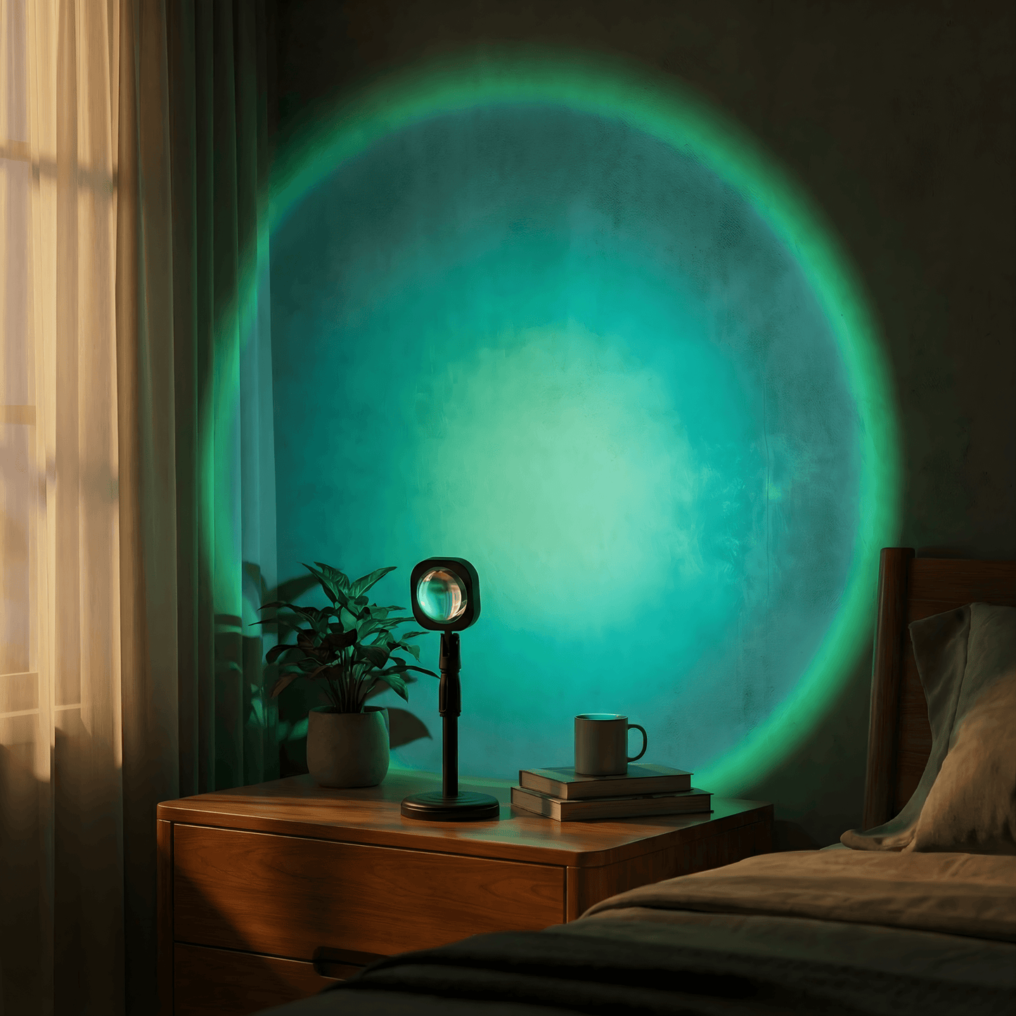 SunsetGlow™ – Viral Sunset Lamp with 16+ Colours