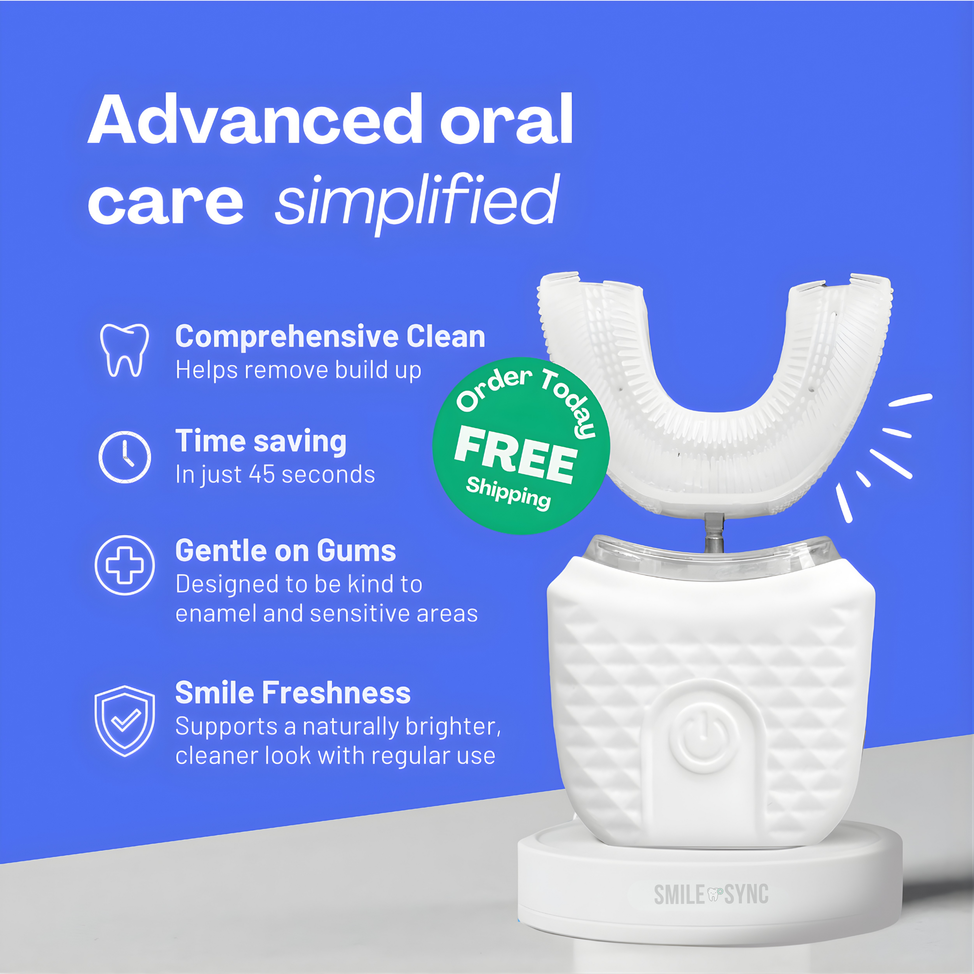 SmileSync™ – Smarter Brushing. Brighter Smile.