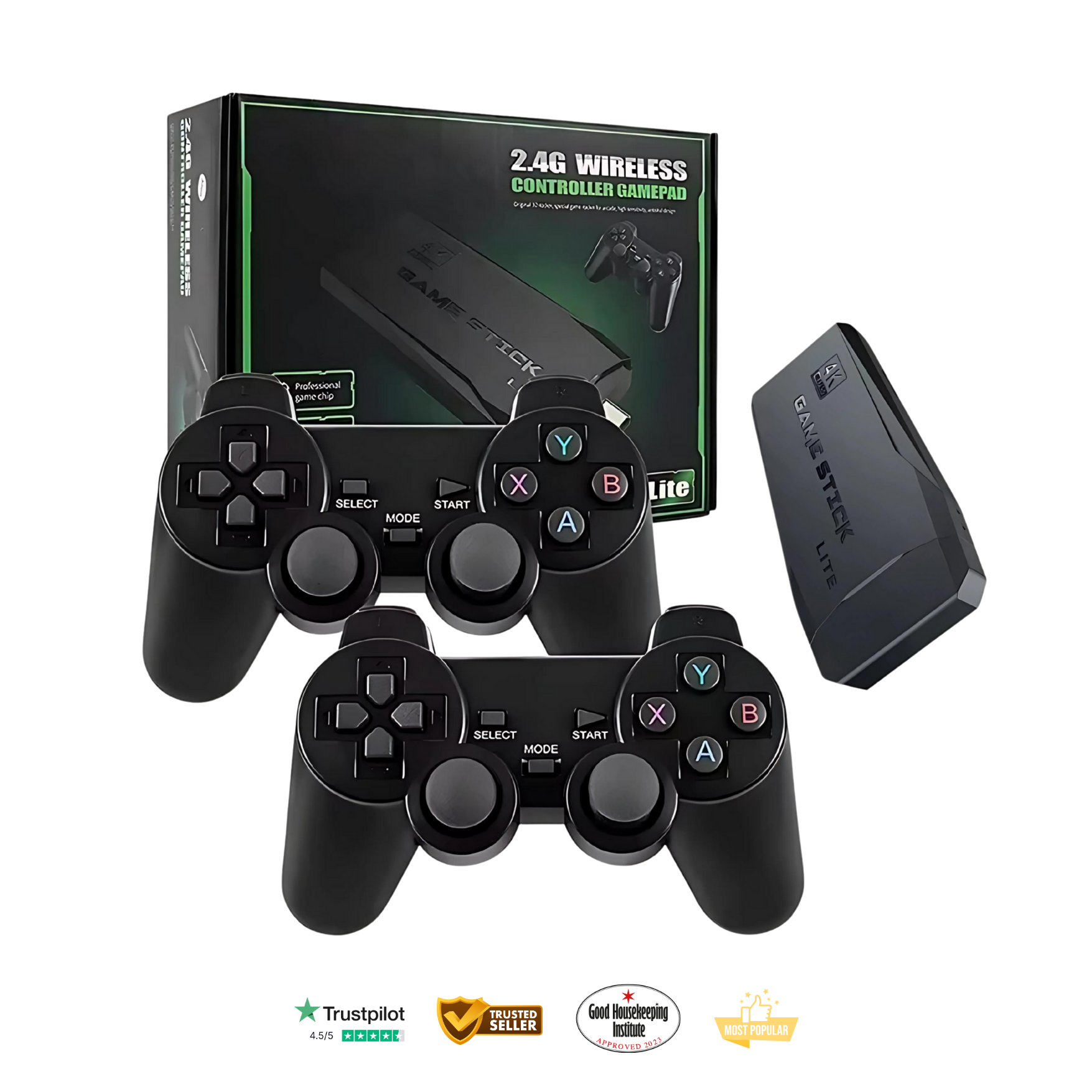 GameStick™ - Retro Game Console