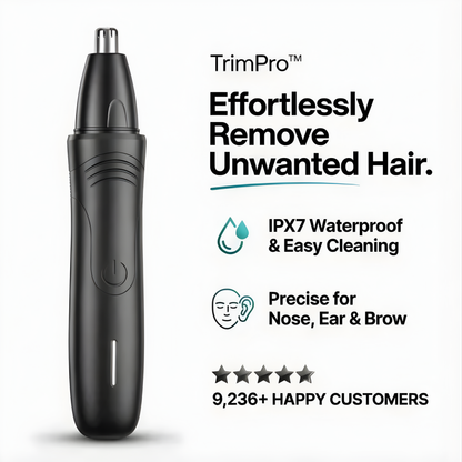 TrimPro™ – Wireless Rechargeable Hair Trimmer