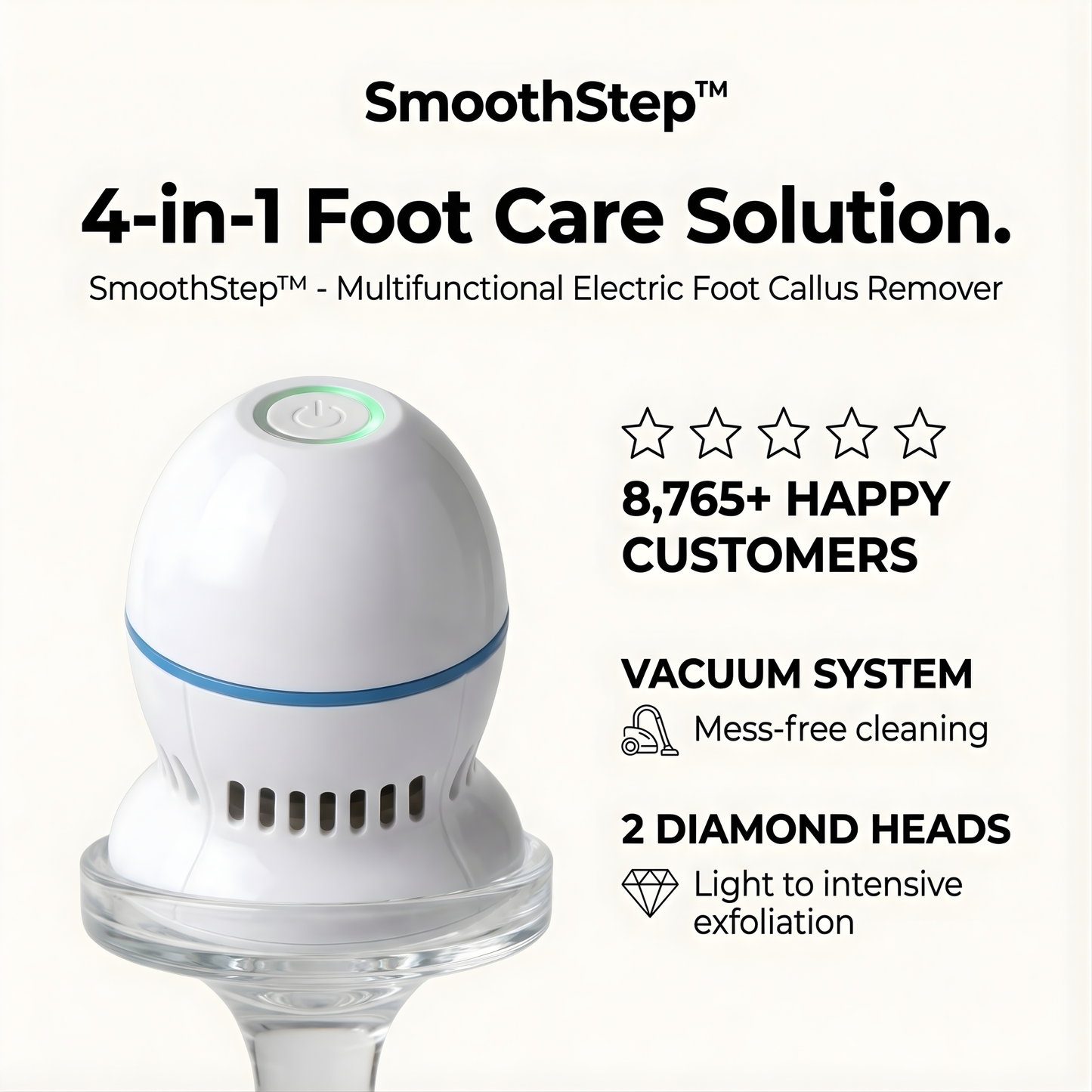 SmoothStep™ – Electric Foot Callus Remover