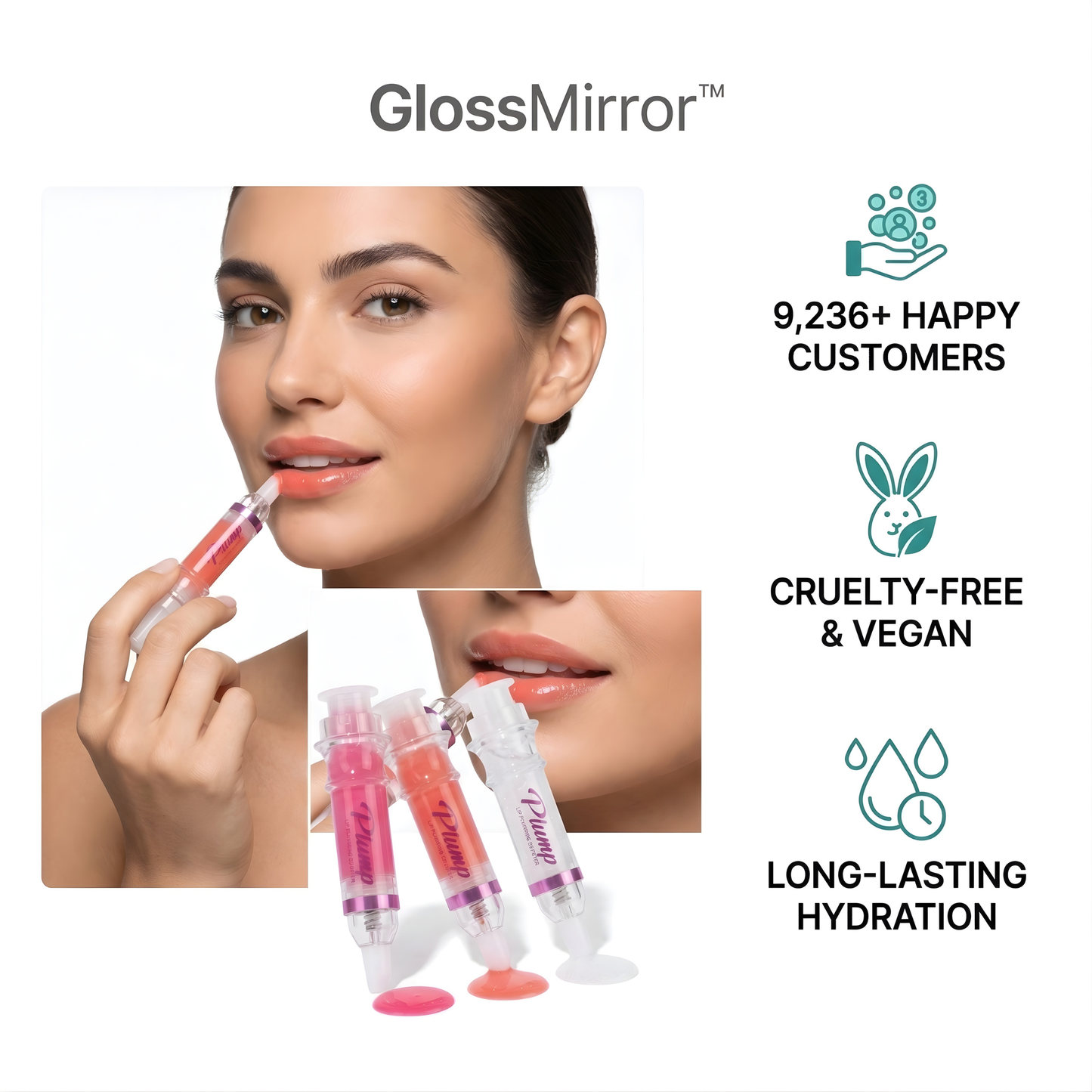 GlossMirror™ – High Shine Moisturizing Lip Gloss