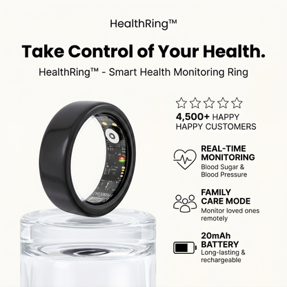 HealthRing™ – Smart Health Tracking Ring