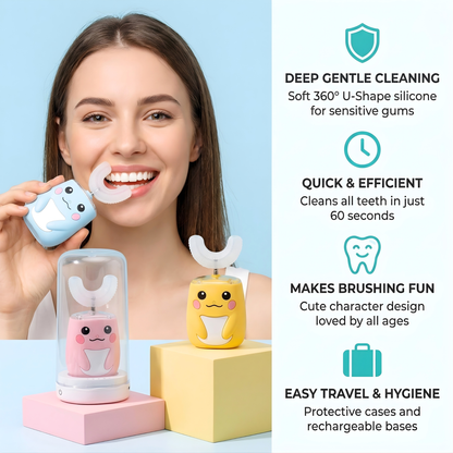 SmileClean™ – Viral U-Shape Electric Toothbrush