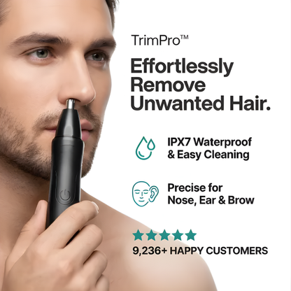 TrimPro™ – Wireless Rechargeable Hair Trimmer