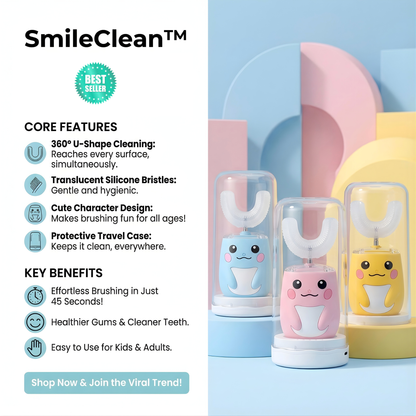 SmileClean™ – Viral U-Shape Electric Toothbrush