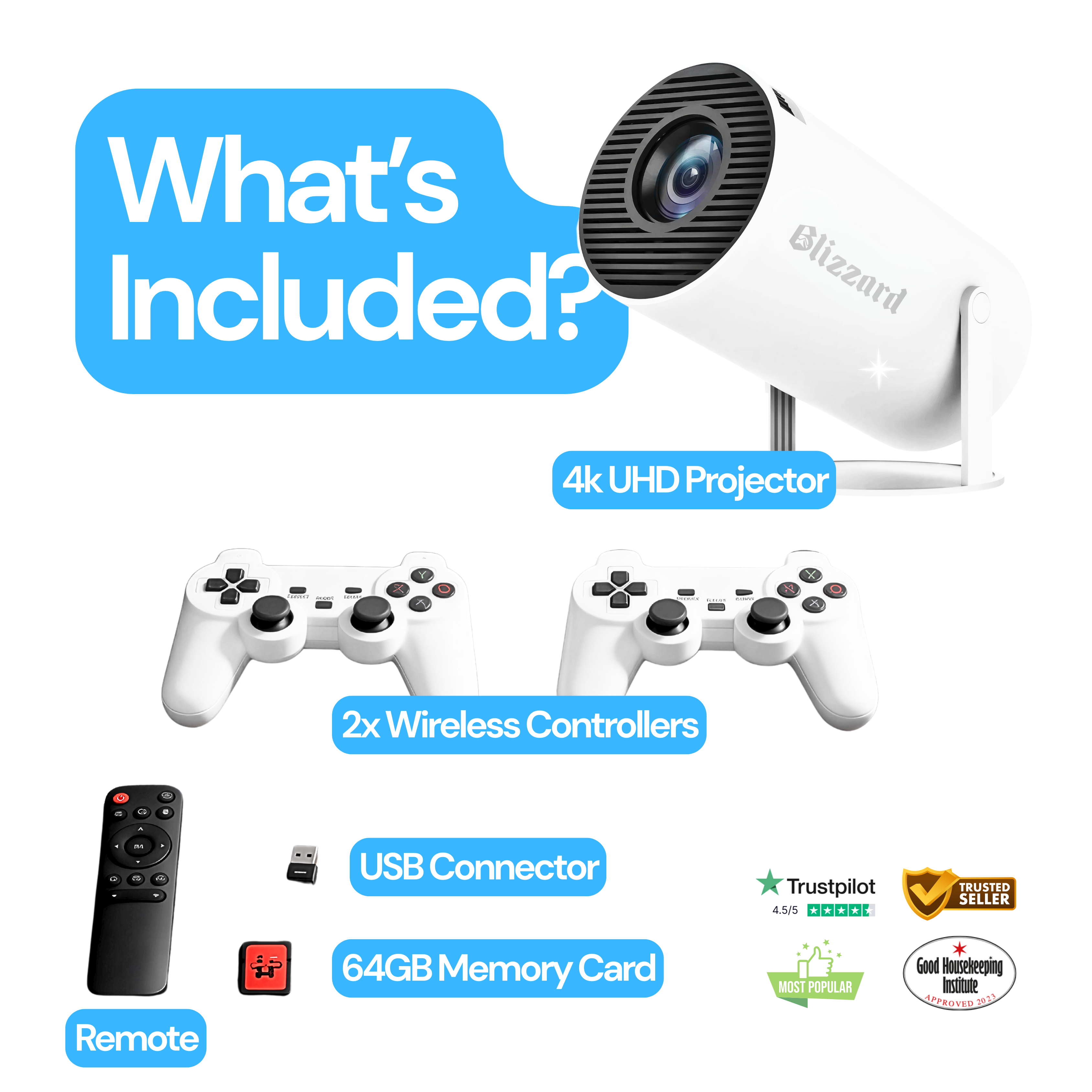 PlayRetro™ – 4K Retro Gaming Projector