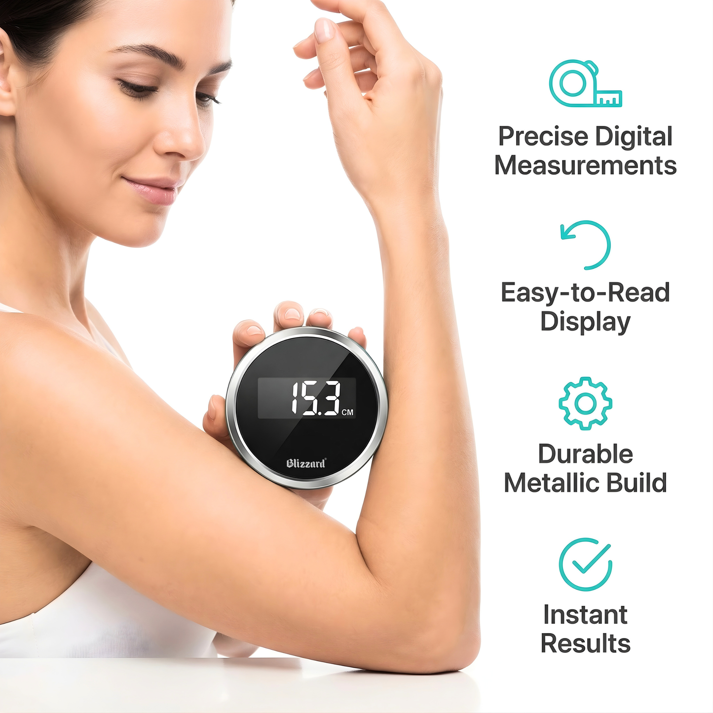 MeasurePro™ – Digital Precision Measuring Ruler