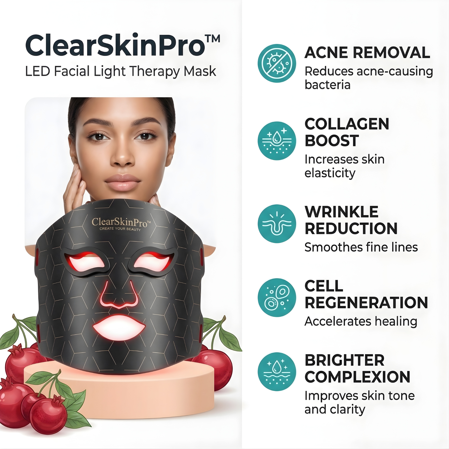 ClearSkinPro™ – Acne Removal & Skin Rejuvenation Device