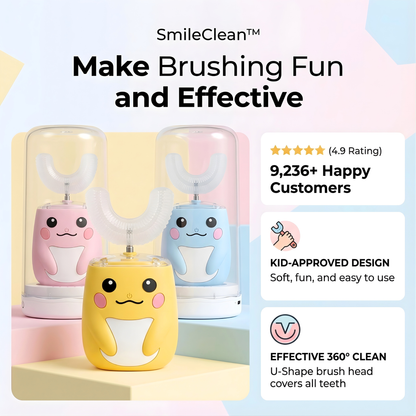 SmileClean™ – Viral U-Shape Electric Toothbrush