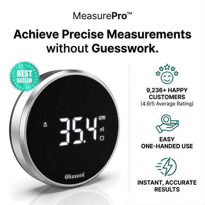 MeasurePro™ – Digital Precision Measuring Ruler