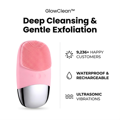 GlowClean™ – Silicone Electric Facial Cleansing Brush
