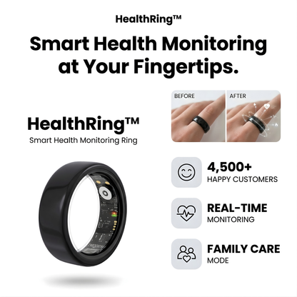 HealthRing™ – Smart Health Tracking Ring