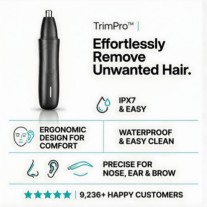 TrimPro™ – Wireless Rechargeable Hair Trimmer