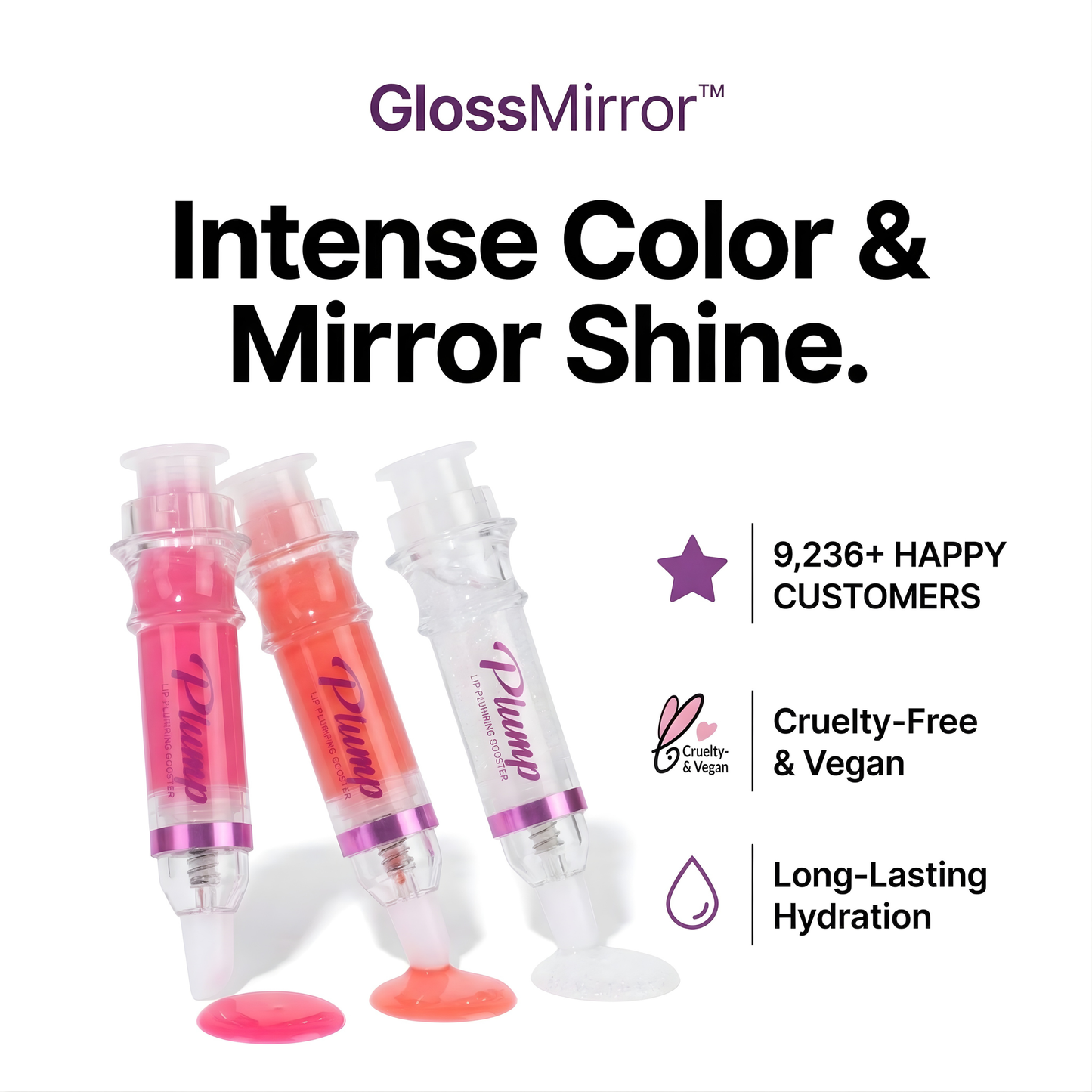 GlossMirror™ – High Shine Moisturizing Lip Gloss
