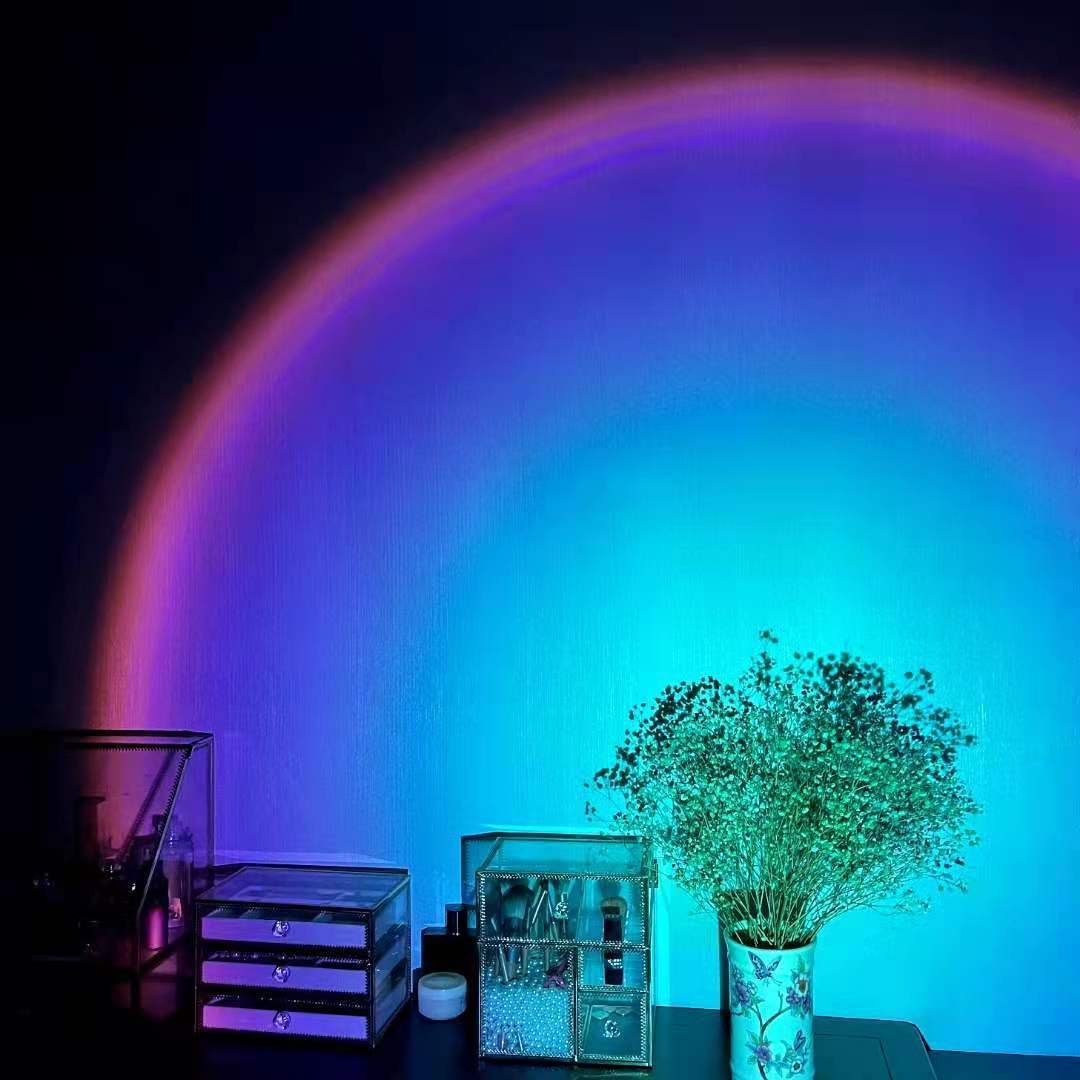 SunsetGlow™ – Viral Sunset Lamp with 16+ Colours