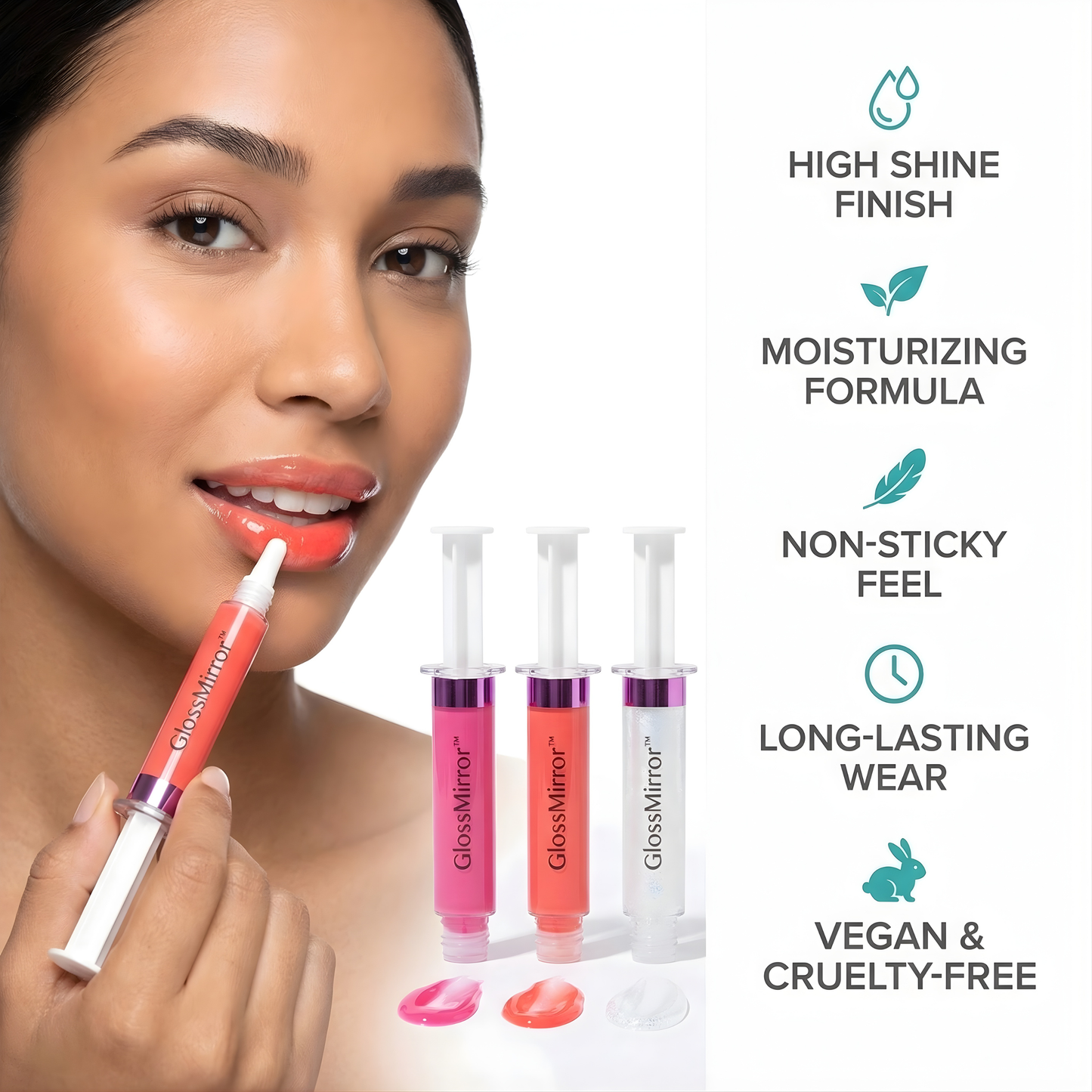 GlossMirror™ – High Shine Moisturizing Lip Gloss