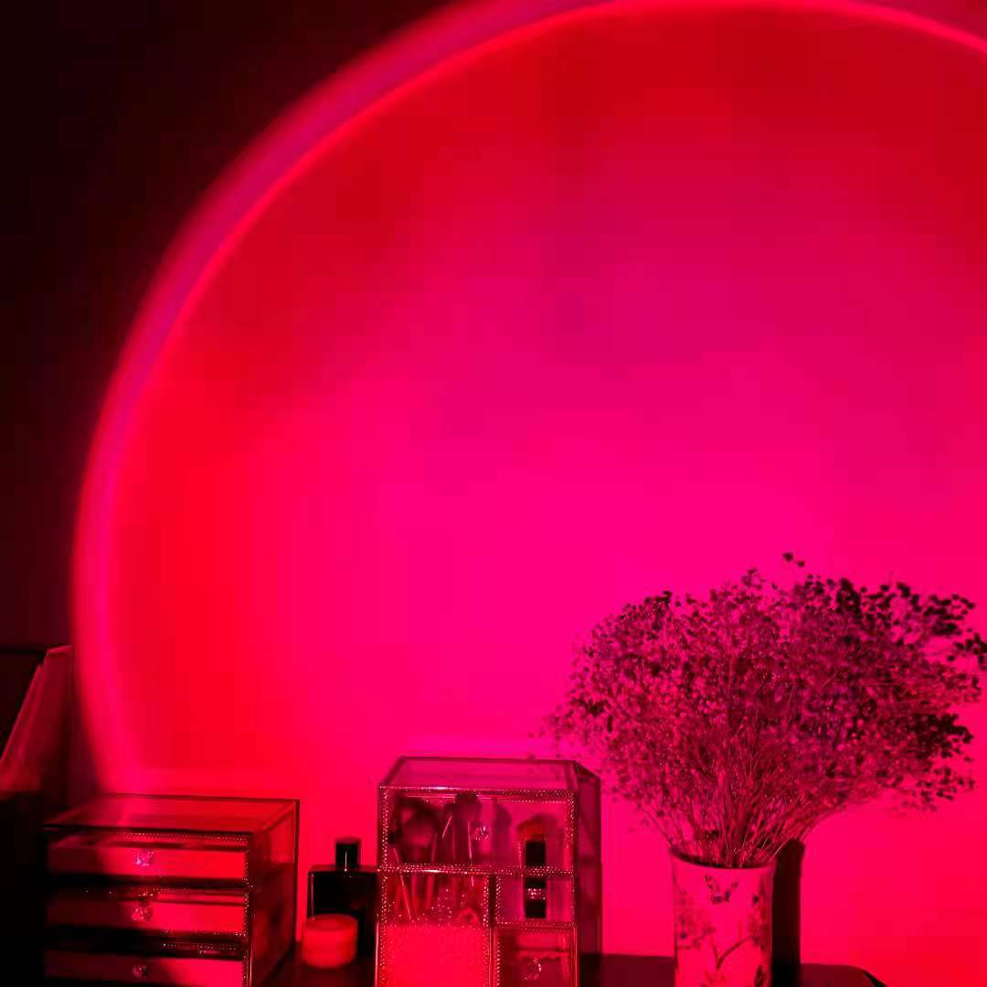 SunsetGlow™ – Viral Sunset Lamp with 16+ Colours