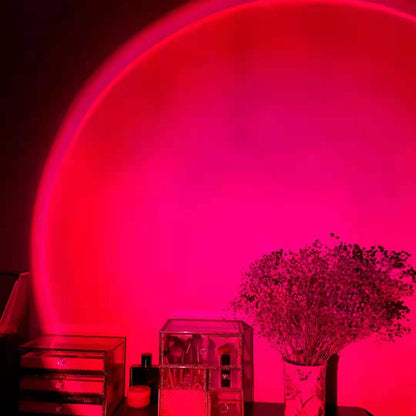 SunsetGlow™ – Viral Sunset Lamp with 16+ Colours