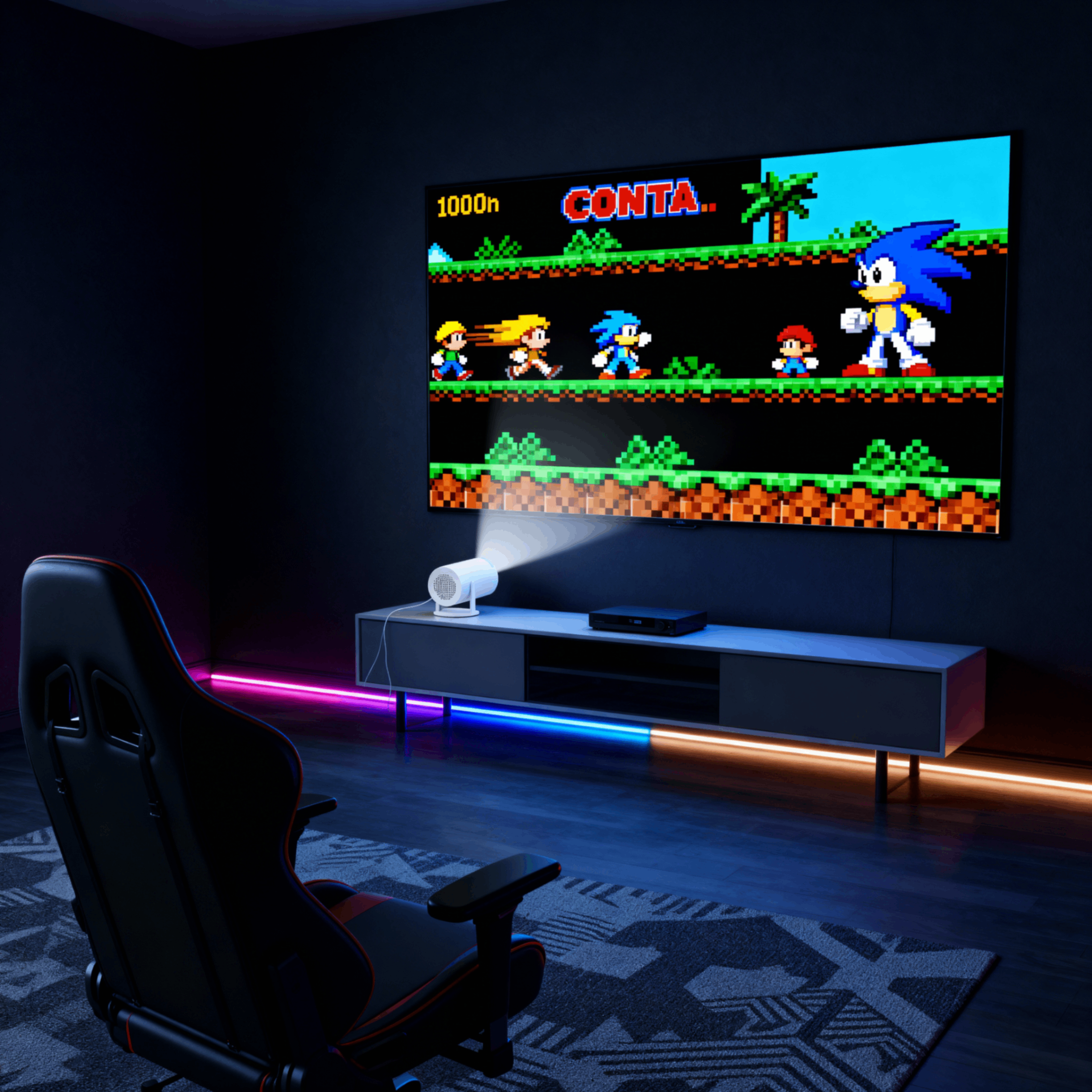 PlayRetro™ – 4K Retro Gaming Projector